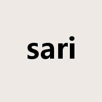 sari是什么意思