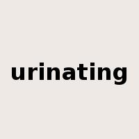 urinating是什么意思