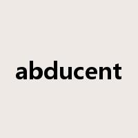 abducent是什么意思