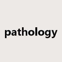 pathology是什么意思