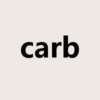 carb是什么意思