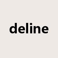 deline是什么意思