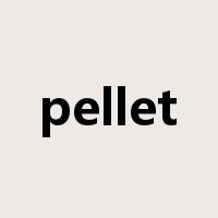 pellet是什么意思