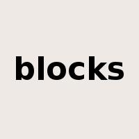 blocks是什么意思