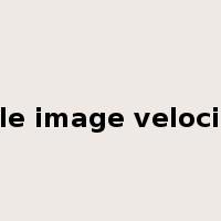 particle image velocimetry是什么意思