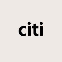 citi是什么意思