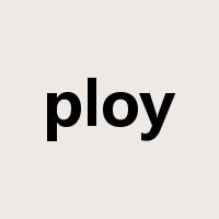 ploy是什么意思