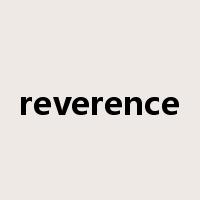 reverence是什么意思