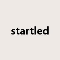 startled是什么意思