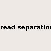 tread separation是什么意思