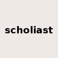 scholiast是什么意思