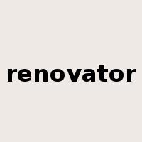 renovator是什么意思
