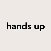 hands up是什么意思