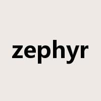 zephyr是什么意思