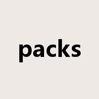 packs是什么意思