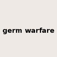 germ warfare是什么意思
