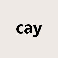 cay是什么意思