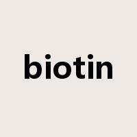 biotin是什么意思