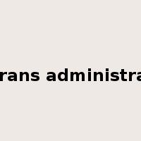 veterans administration是什么意思