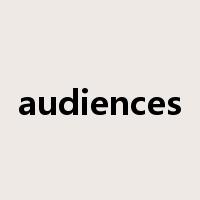audiences是什么意思