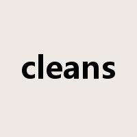cleans是什么意思
