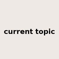 current topic是什么意思