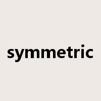 symmetric是什么意思