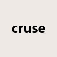cruse是什么意思