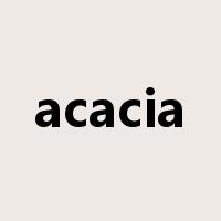 acacia是什么意思