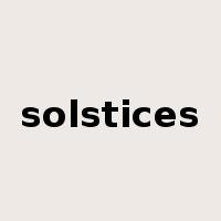 solstices是什么意思
