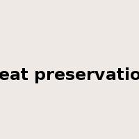 heat preservation是什么意思
