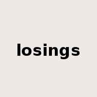 losings是什么意思