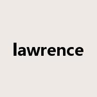 lawrence是什么意思