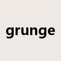 grunge是什么意思