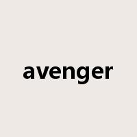 avenger是什么意思