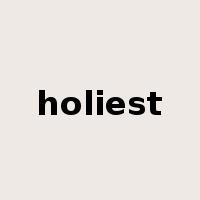 holiest是什么意思