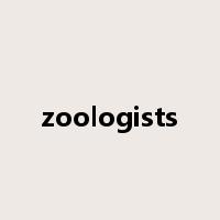 zoologists是什么意思