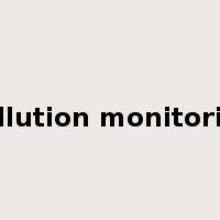 pollution monitoring是什么意思