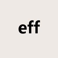 eff是什么意思