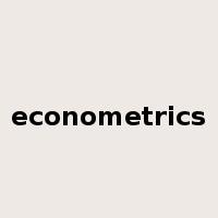 econometrics是什么意思