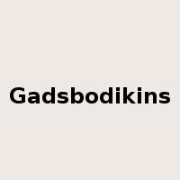 Gadsbodikins是什么意思