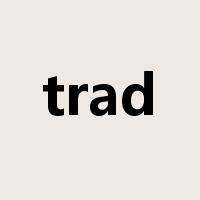 trad是什么意思
