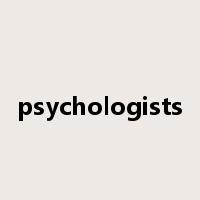 psychologists是什么意思