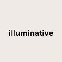 illuminative是什么意思