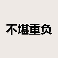 不堪重负是什么意思