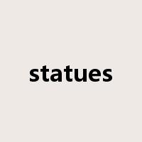 statues是什么意思