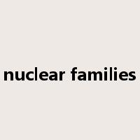 nuclear families是什么意思