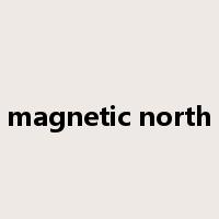 magnetic north是什么意思