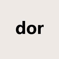 dor是什么意思