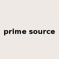prime source是什么意思